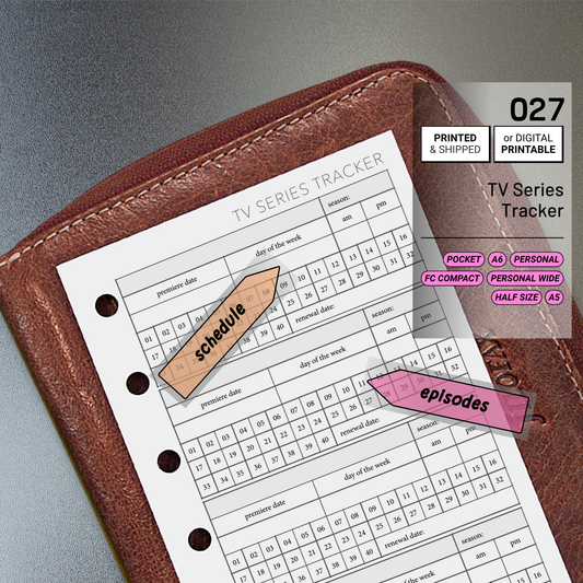 027: Series Tracker Detailed