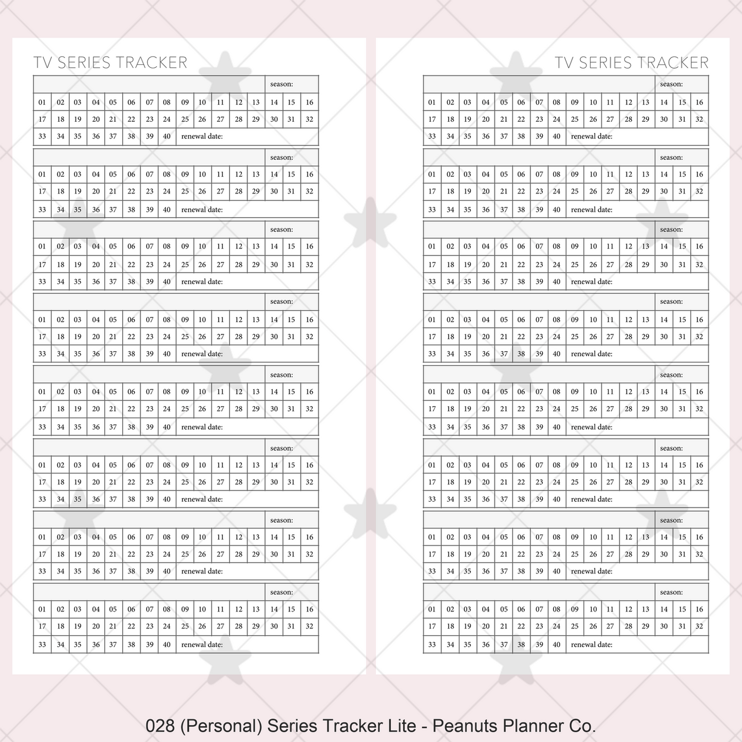 028: Series Tracker Lite