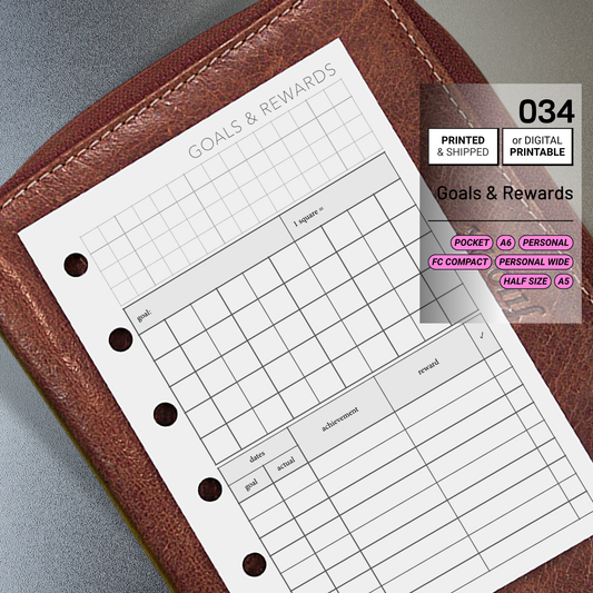034: Goals & Rewards