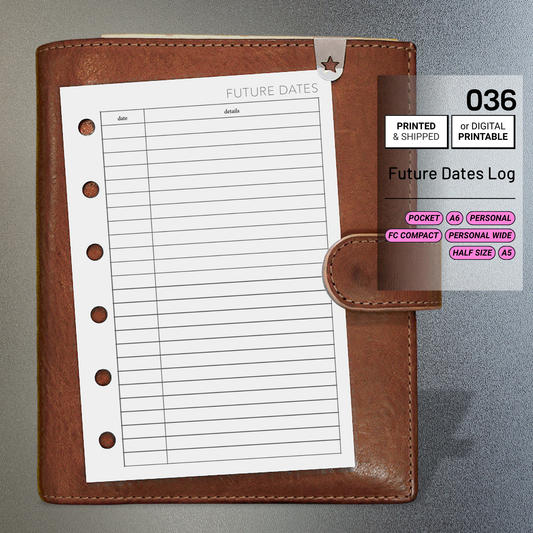 036: Future Dates