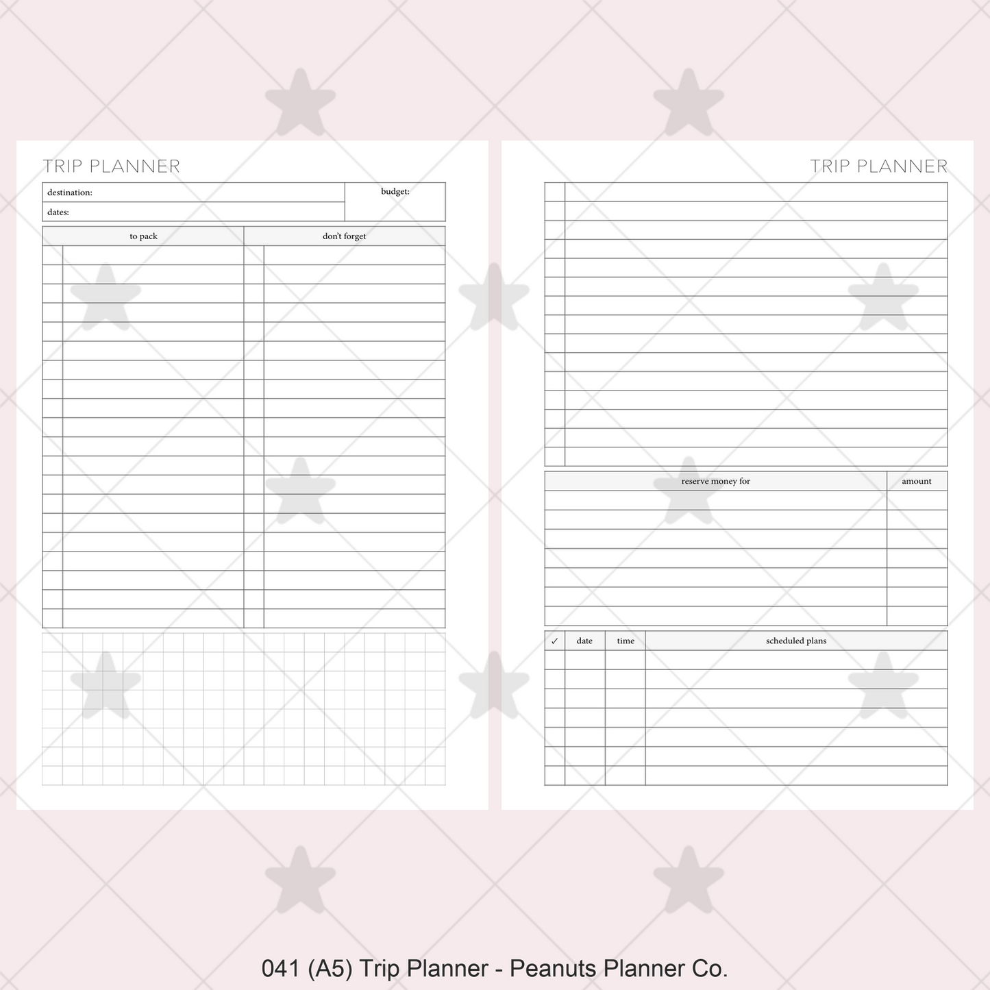 041: Trip Planner