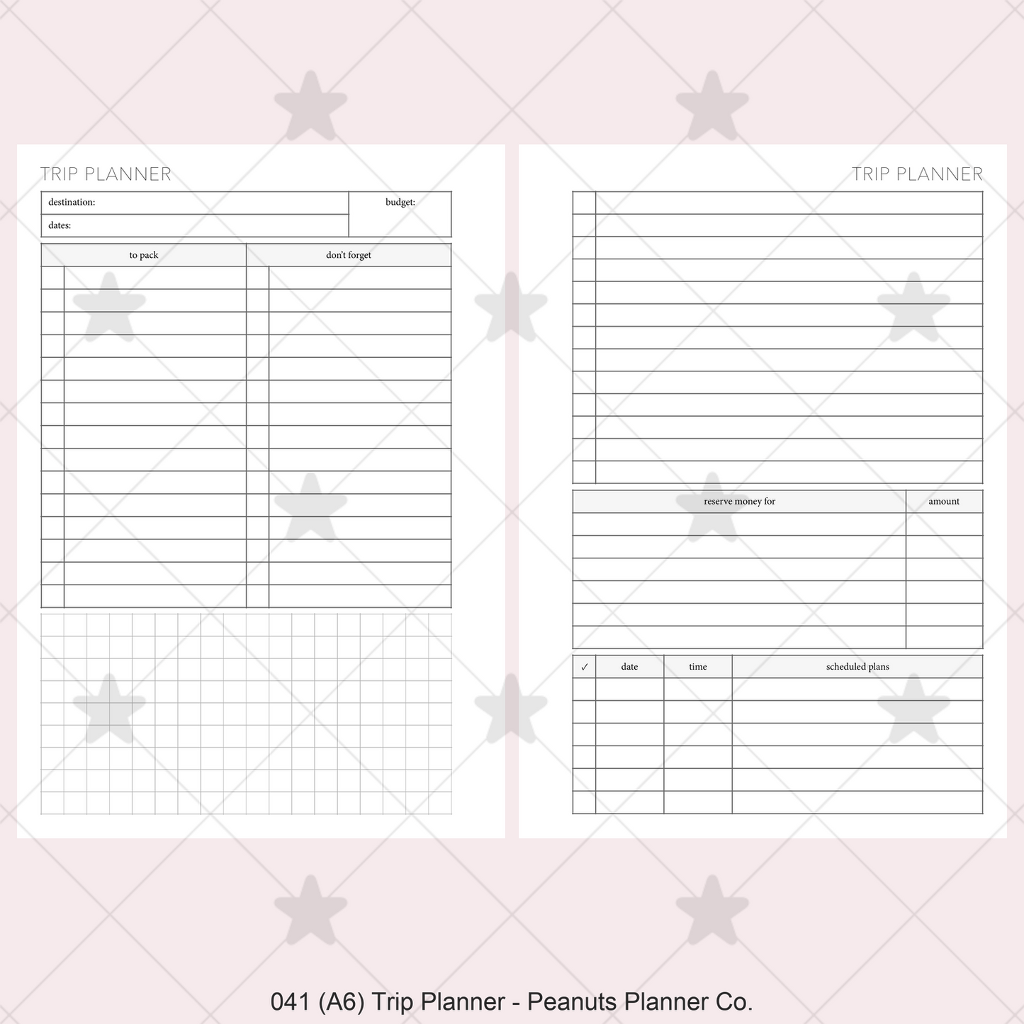041: Trip Planner