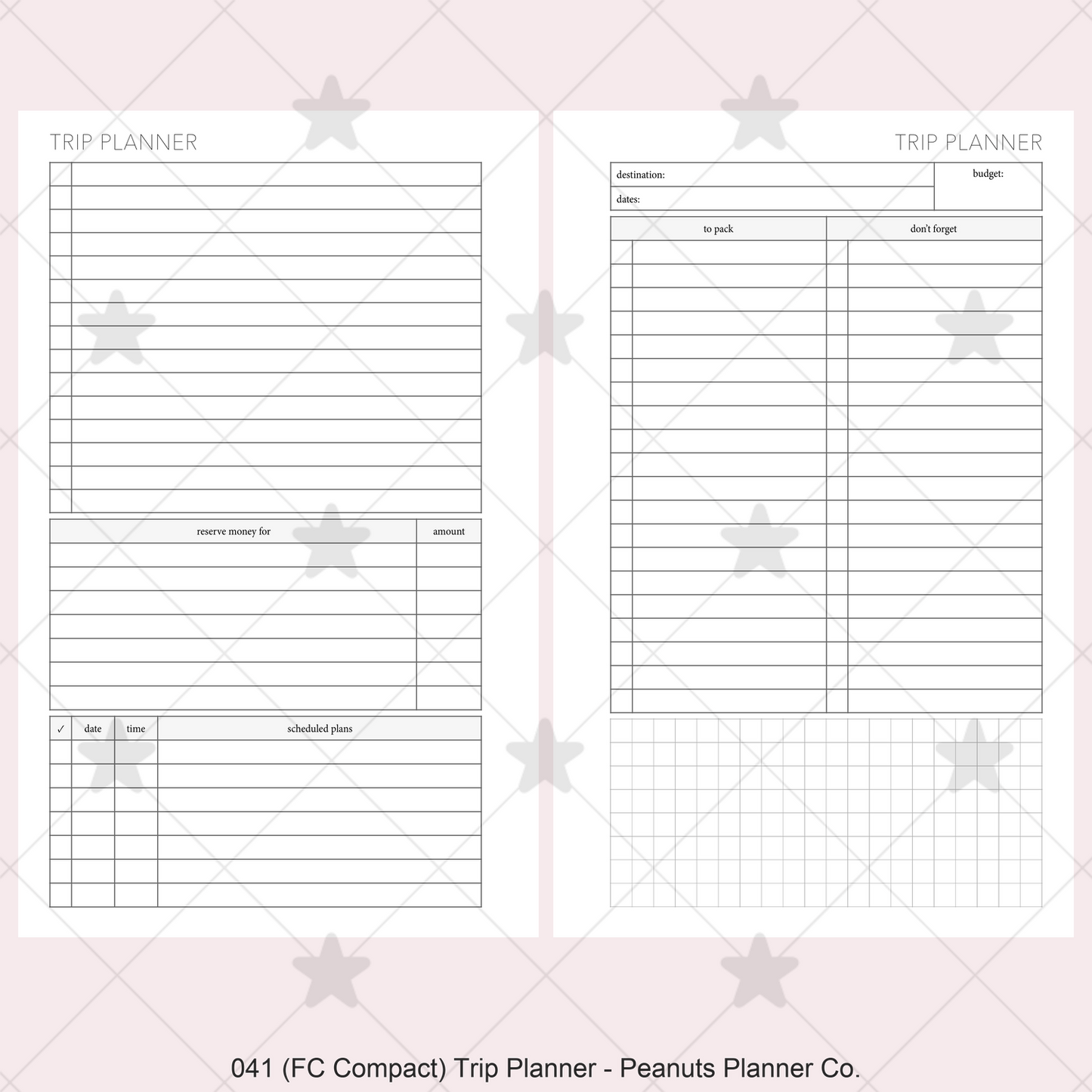 041: Trip Planner