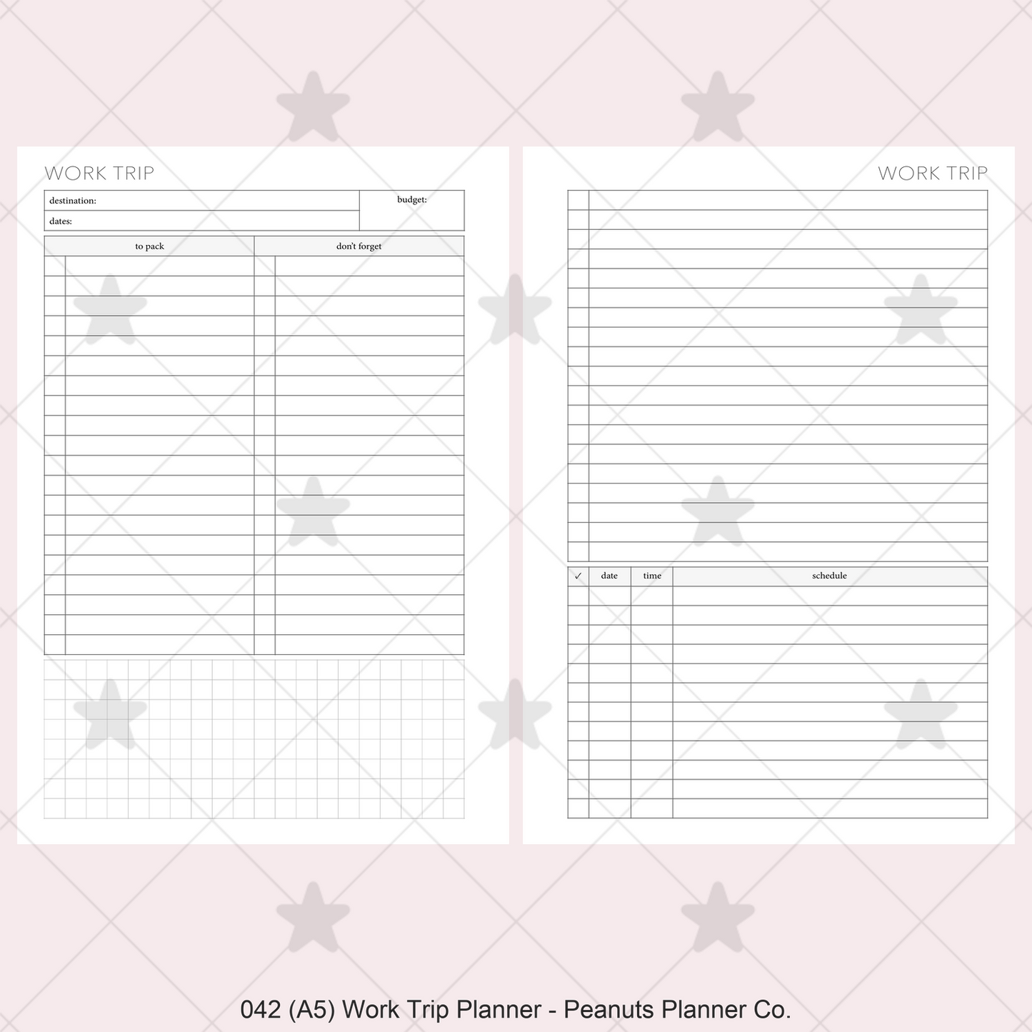042: Work Trip Planner