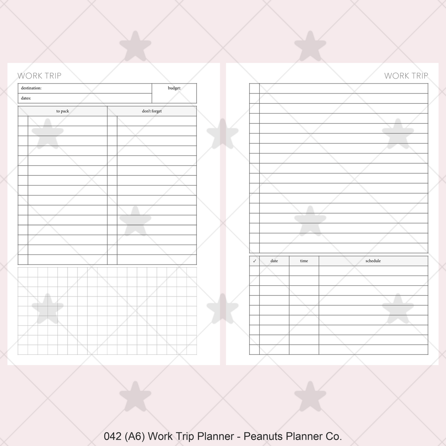 042: Work Trip Planner