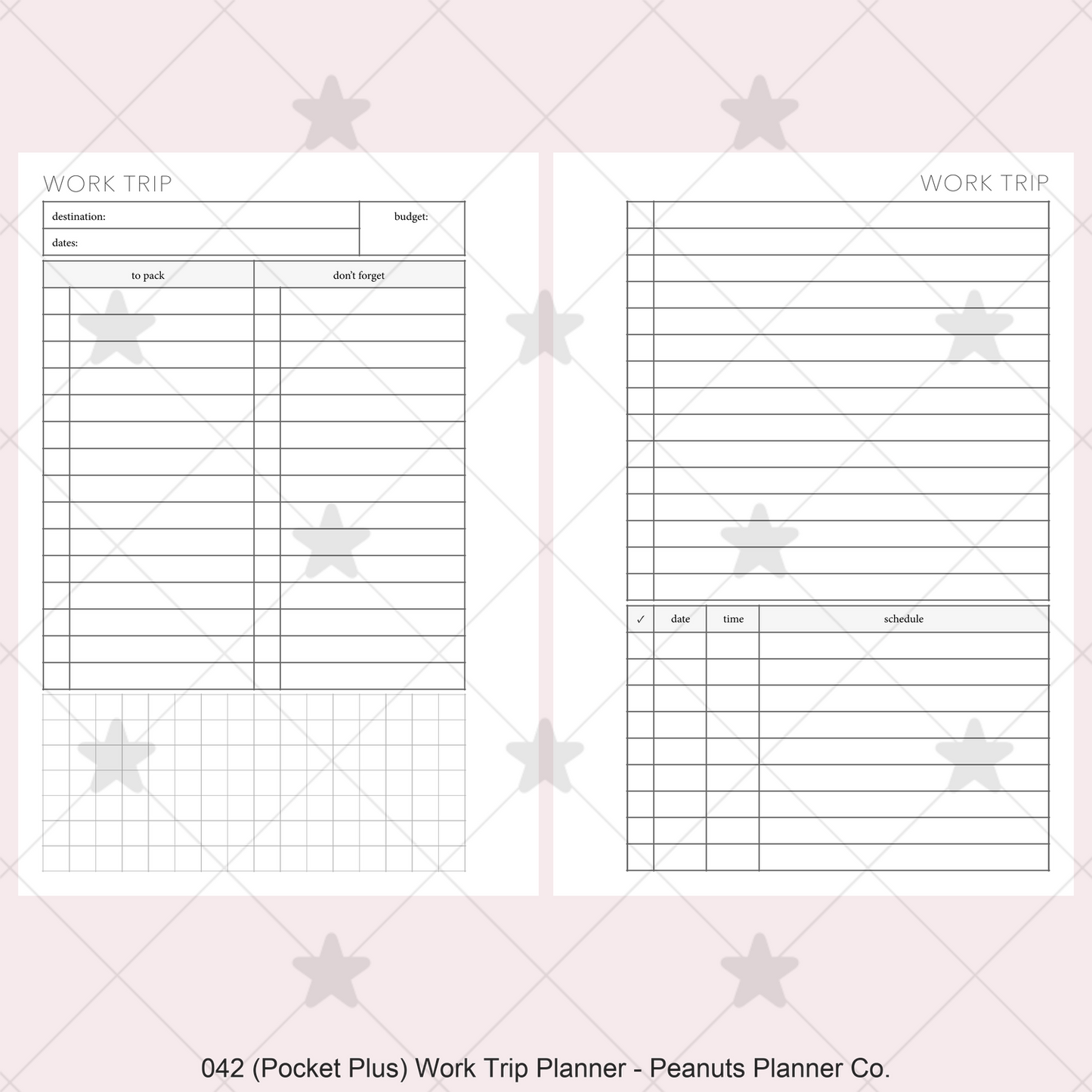 042: Work Trip Planner