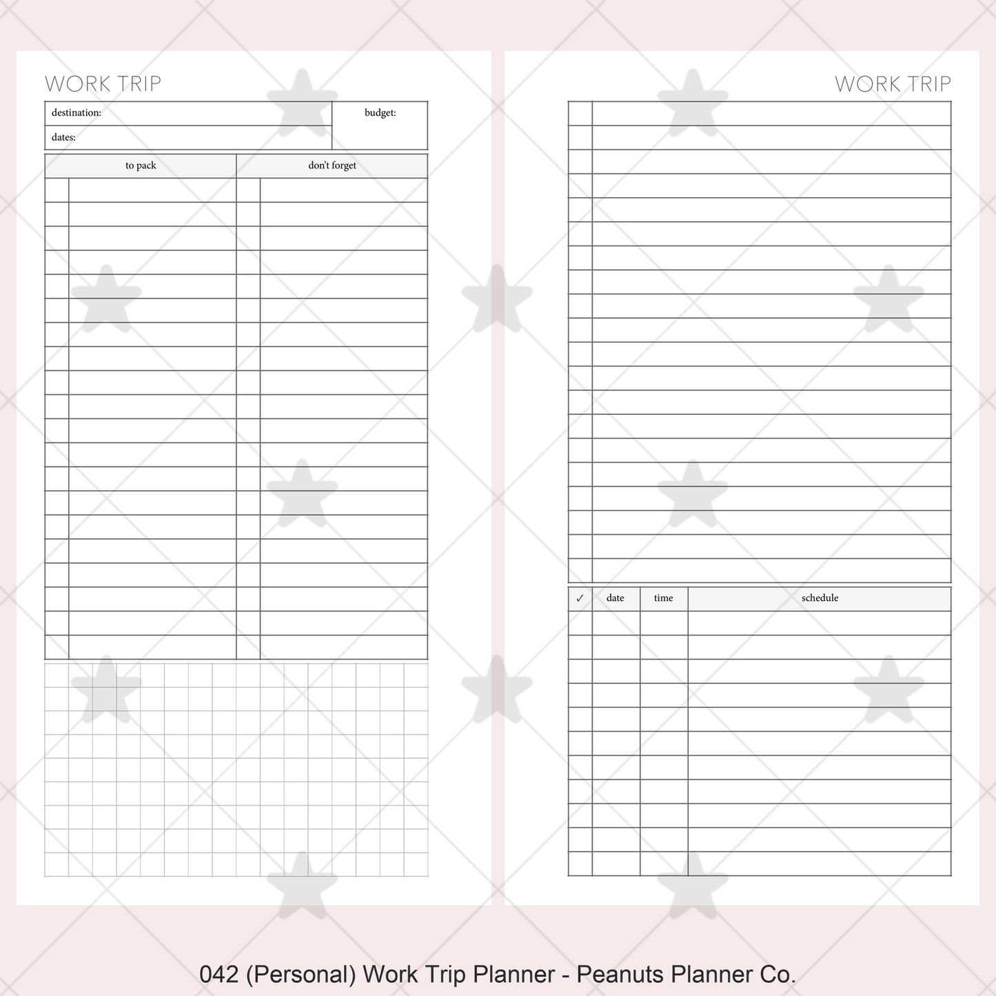 042: Work Trip Planner