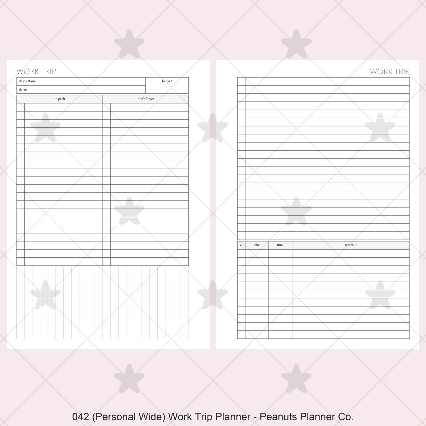 042: Work Trip Planner