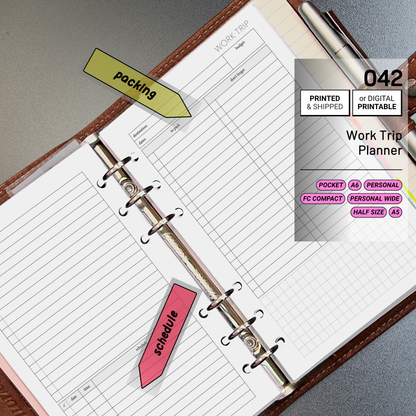 042: Work Trip Planner