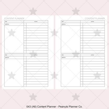 043: Content Planner