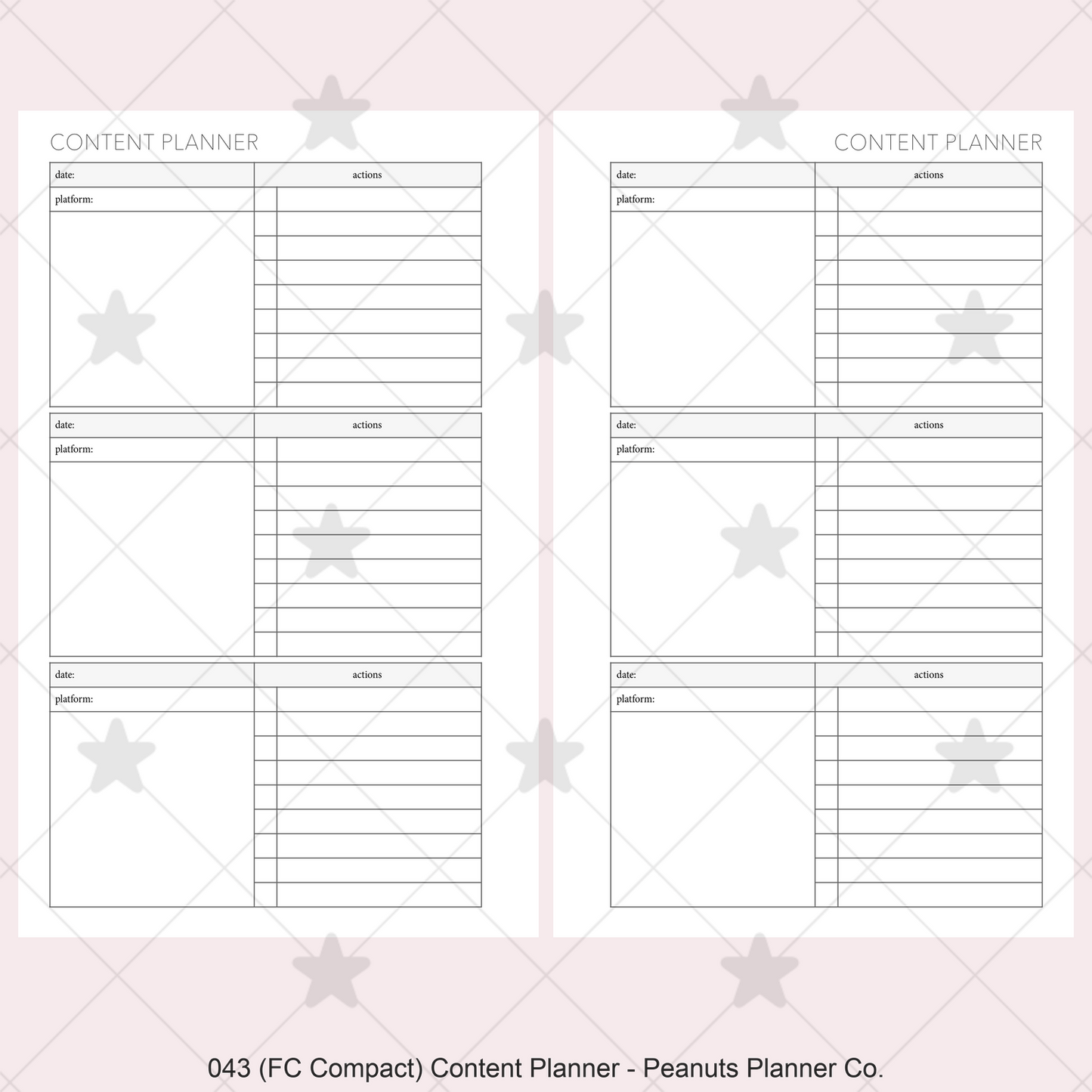 043: Content Planner