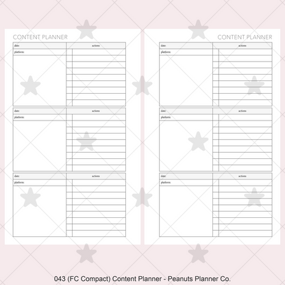 043: Content Planner