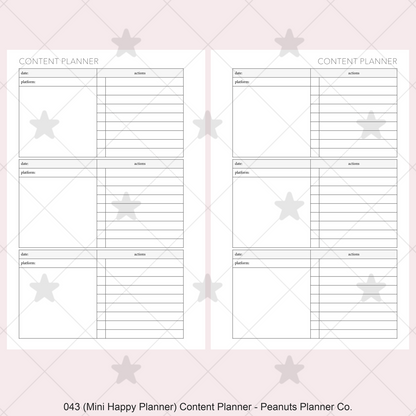 043: Content Planner