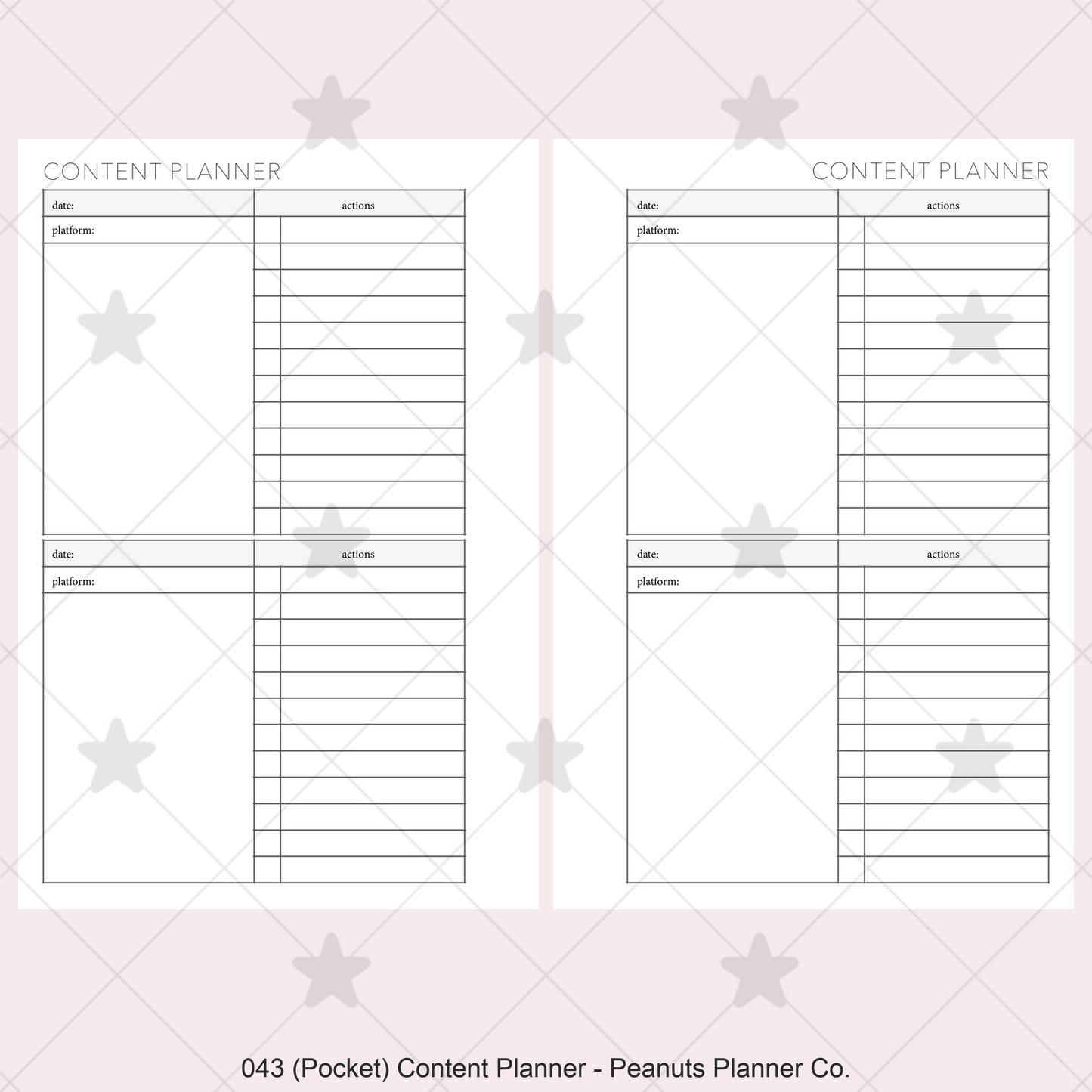 043: Content Planner