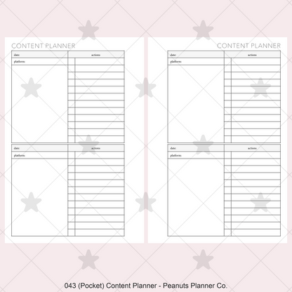 043: Content Planner