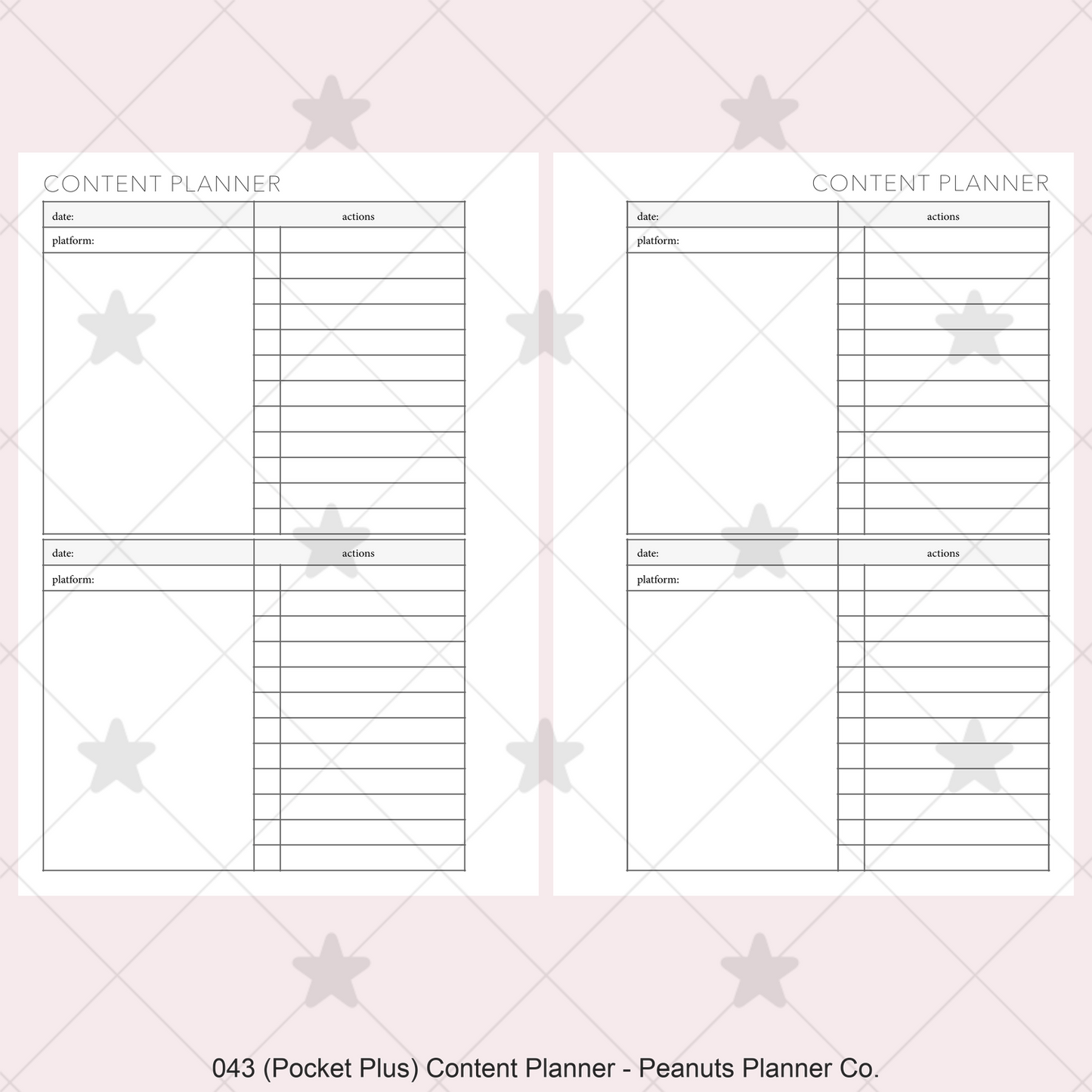 043: Content Planner