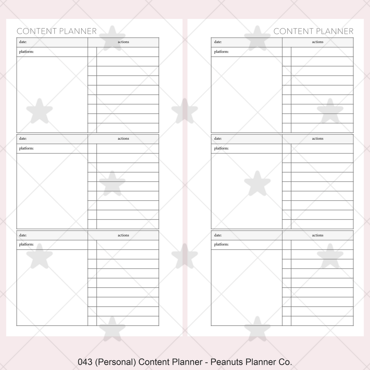 043: Content Planner