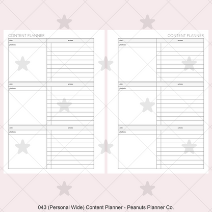 043: Content Planner