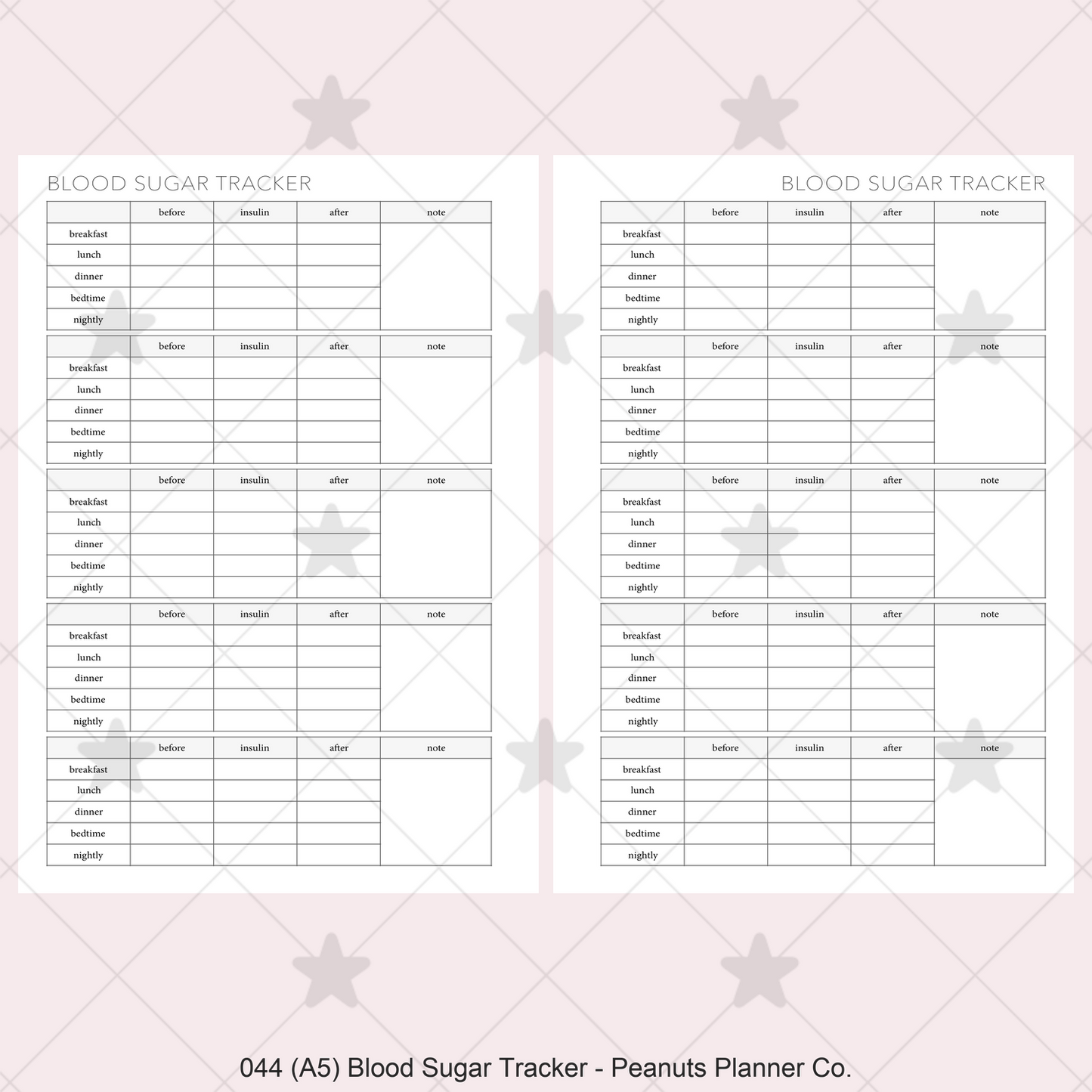 044: Blood Sugar Tracker