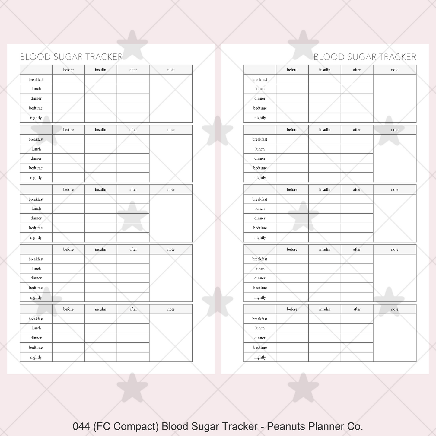 044: Blood Sugar Tracker
