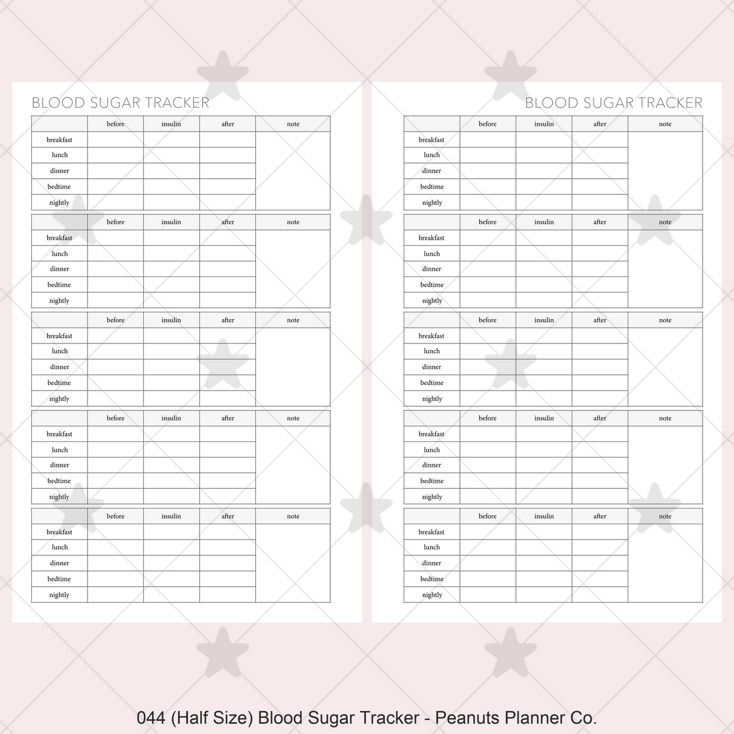 044: Blood Sugar Tracker