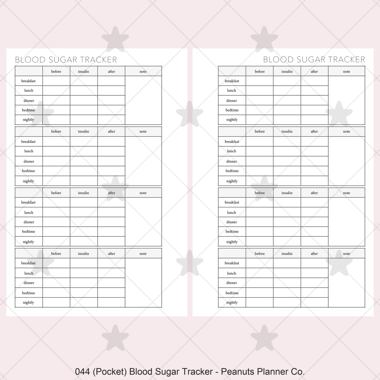 044: Blood Sugar Tracker