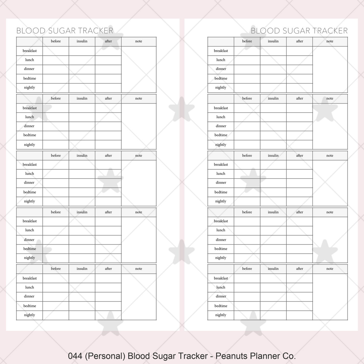044: Blood Sugar Tracker