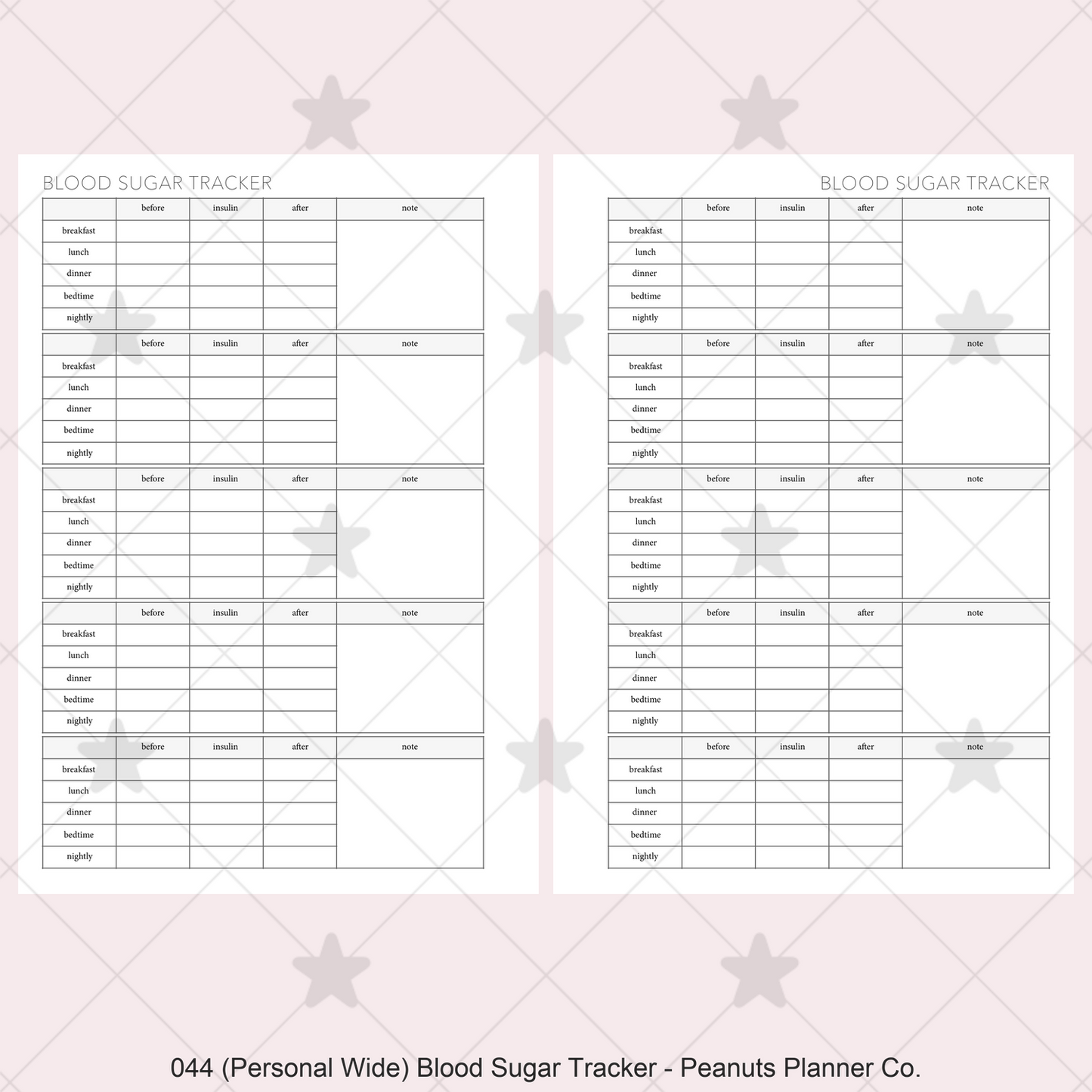 044: Blood Sugar Tracker