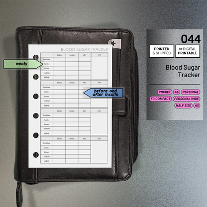 044: Blood Sugar Tracker
