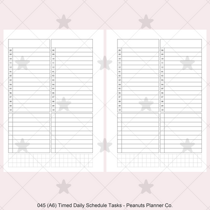 045: Timed Daily Schedule & Tasks 2Do1P