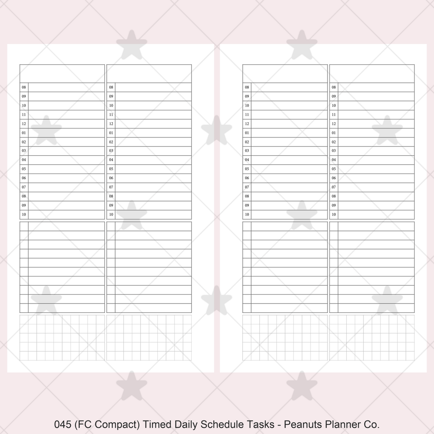 045: Timed Daily Schedule & Tasks 2Do1P