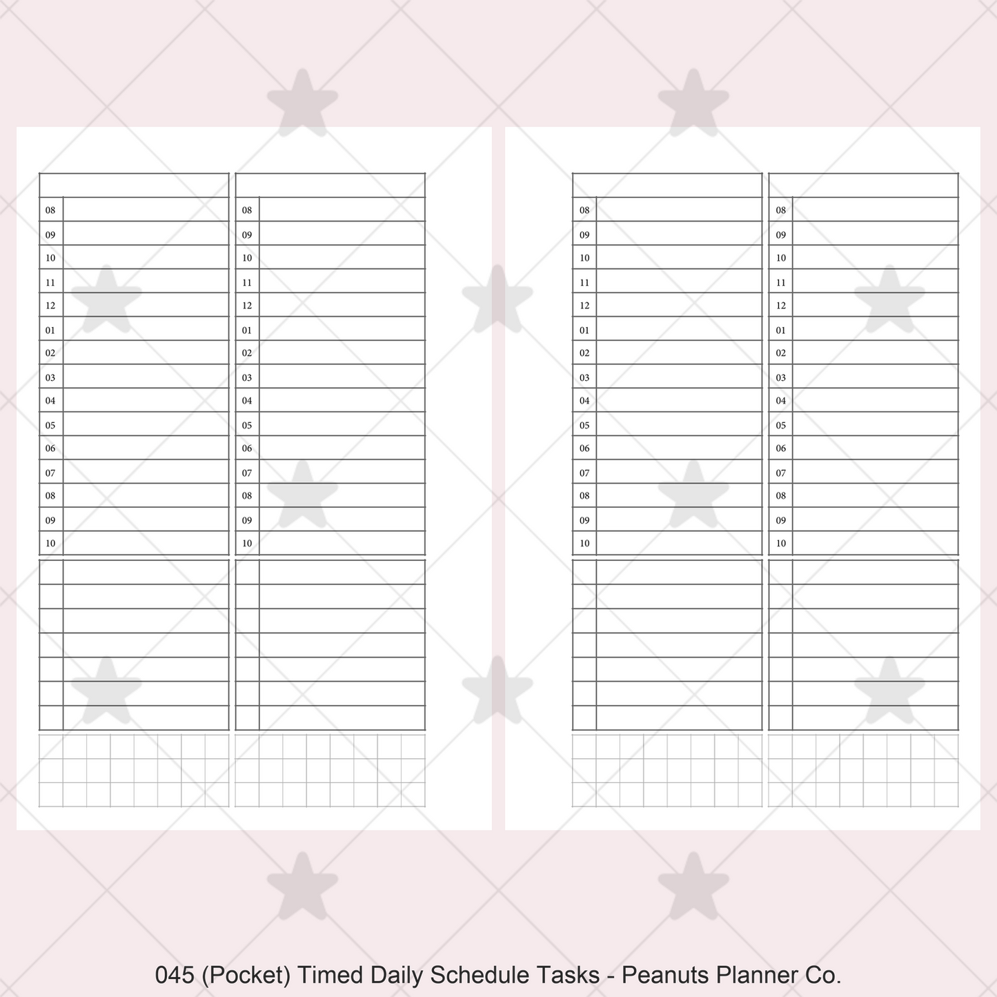 045: Timed Daily Schedule & Tasks 2Do1P