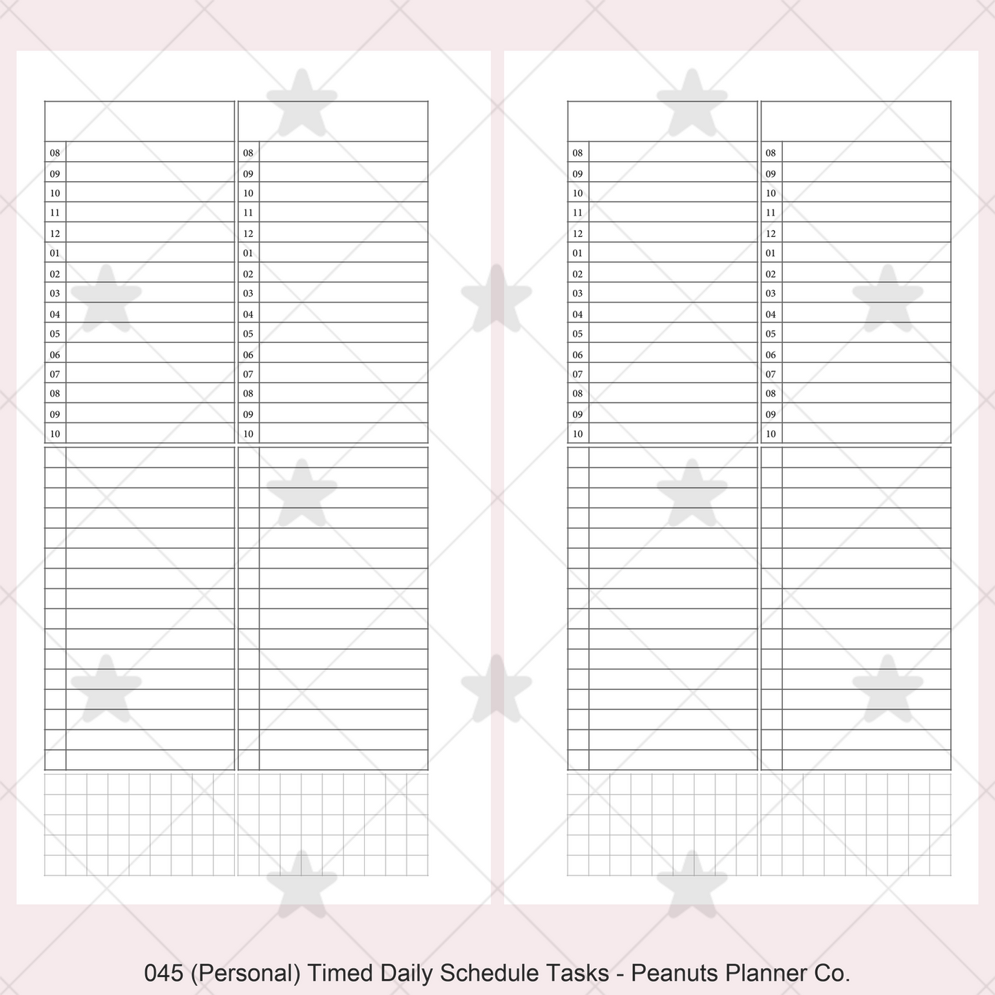 045: Timed Daily Schedule & Tasks 2Do1P