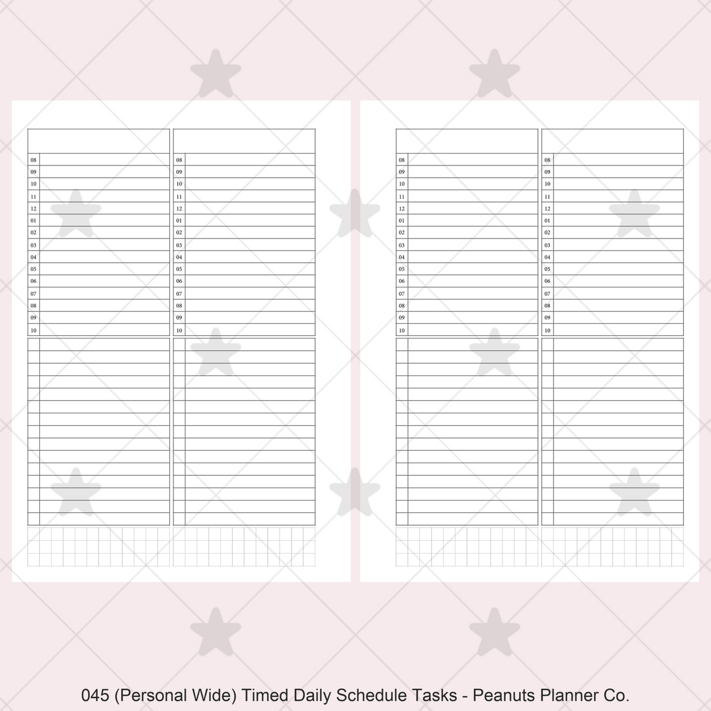 045: Timed Daily Schedule & Tasks 2Do1P