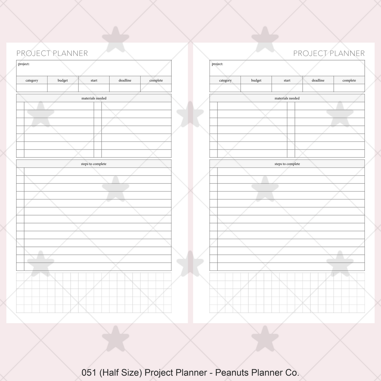 051: Project Planner
