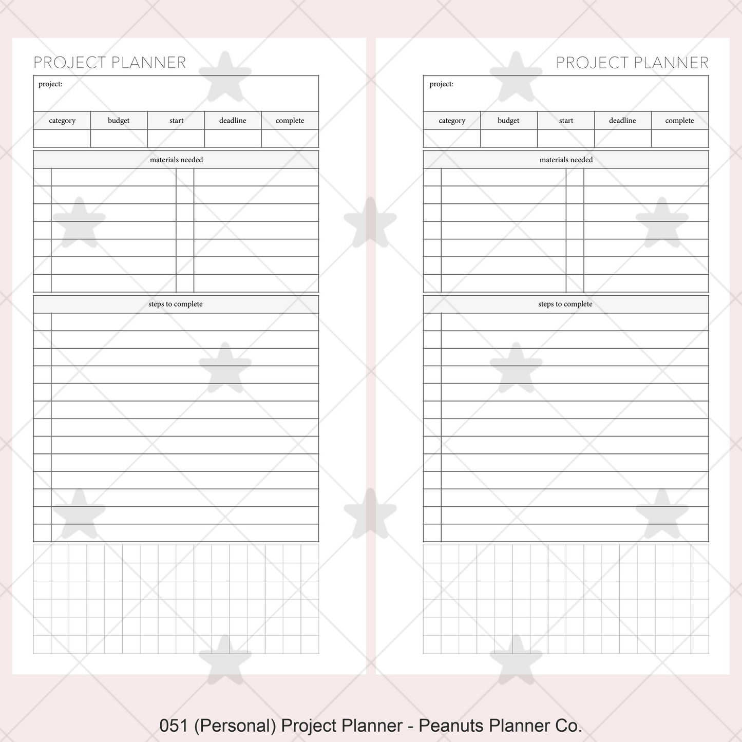 051: Project Planner