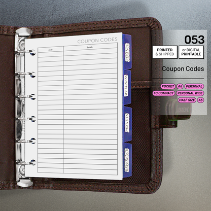 053: Coupon Codes
