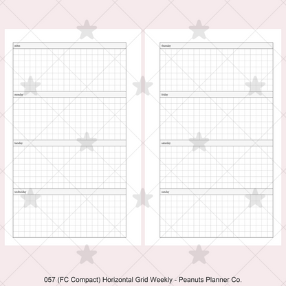 057: Horizontal Grid Weekly