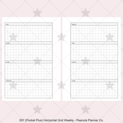 057: Horizontal Grid Weekly