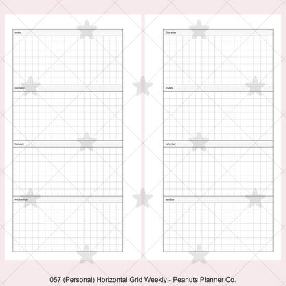 057: Horizontal Grid Weekly