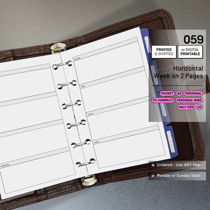 059: Horizontal Weekly Wo2P