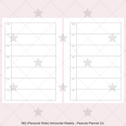 062: Horizontal Weekly Wo1P