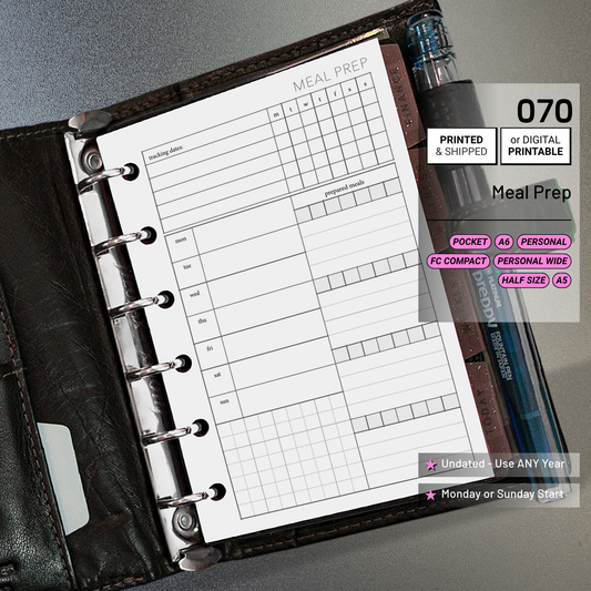 070: Meal Prep