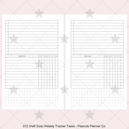 072: Weekly Tracker & Tasks