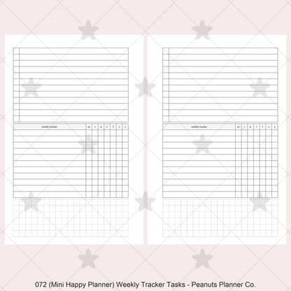 072: Weekly Tracker & Tasks