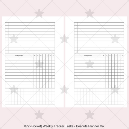072: Weekly Tracker & Tasks