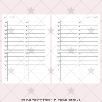 076: Weekly Workouts 4PP
