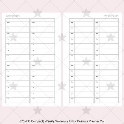 076: Weekly Workouts 4PP