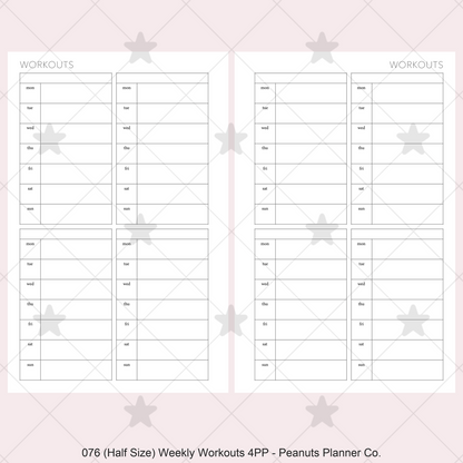 076: Weekly Workouts 4PP