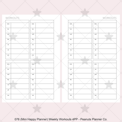 076: Weekly Workouts 4PP
